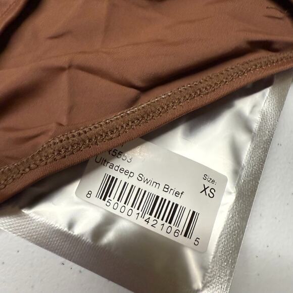 Todd Sanfield Swim Brief LOT OF 3 Mens XS White Brown Black Multicolor NEW - Picture 4 of 5